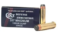 DoubleTap Colt Defense .357 Mag  158Gr  Jacketed Hollow Point  20 Rounds per Box - DoubleTap Ammunition