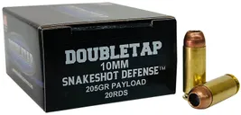 DoubleTap Snake Shot 10mm 135 Grain 20-Rounds JHP - DoubleTap Ammunition