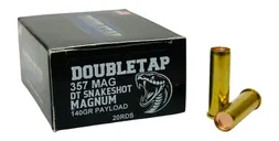 DoubleTap Snake Shot .357 Mag 140 Grain 20-Rounds SS - DoubleTap Ammunition