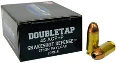 DoubleTap Snake Shot .45 ACP +P 275 Grain 20-Rounds JHP - DoubleTap Ammunition