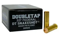 DoubleTap SnakeShot Brass .327 FED 95 Grain 20-Rounds #9 Shot/WC - DoubleTap Ammunition