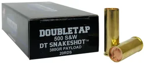 DoubleTap SnakeShot .500 SW 380 Grain 20-Rounds HFW w/ #9 Shot - DoubleTap Ammunition