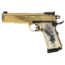 EAA Corp Girsan MC1911 Gold Filigree .38 Super 5 Barrel 9-Rounds - Girsan