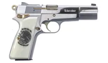 EAA Corp MC P35 OR Librador Polished Stainless 9mm 4.87 Barrel 10-Rounds CA Compliant - European American Armory