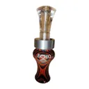 Echo Calls Timber Diamondwood Orange Double Reed Duck Call - Echo Calls