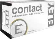 Eley Contact Subsonic .22 LR 42 Grain 50-Rounds LRN - Eley