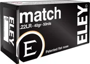 Eley Match .22 LR 40 Grain 50-Rounds EPS - Eley