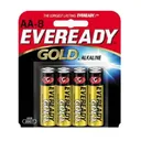 Energizer Eveready Gold ALK AA 8pk - Energizer