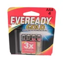 Energizer Eveready Gold ALK AAA 4pk - Energizer