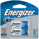 Energizer Lithium 3V CR123 2-pack - Energizer