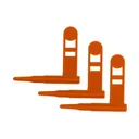 Ergo Empty Chamber Flag Orange 3-Pack - ERGO