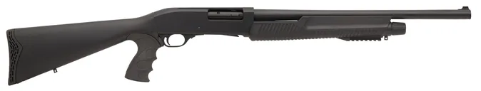 Ermox Pump Shotgun 12 GA-3 18.5 Barrel 5-Rounds w/ Pistol Grip - Ermox