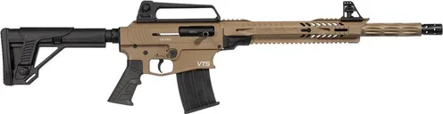 Escort DF12 Flat Dark Earth 12 GA 18 Barrel 3-Chamber 5-Rounds - Hatsan USA
