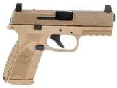FN Model 509 Midsize MRD Flat Dark Earth 9mm 4 Barrel 15-Rounds - No Manual Safety - FN