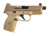 FN 509C Tactical Flat Dark Earth 9mm 4.32 Barrel 10-Rounds Includes 2 Magazines - FN