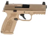 FN 509M MRD Flat Dark Earth 9mm 4 Barrel 10-Rounds Co-Witness Iron Sights - FN