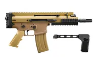FN SCAR 15P Flat Dark Earth .300 AAC Blackout 7.5 Barrel 30-Rounds - FN