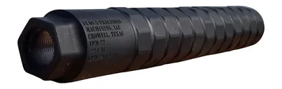 FPM Gunworks FPM .22 Cal Suppressor Direct Thread 1/2x28 - FUQUA PRECISION MACHINING