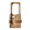 FPM Gunworks M-80 Heat Treated 9mm Muzzle Brake 1/2x28 - Fpm Gunworks