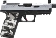 Fusion XF Pro Chrome 9mm 4.25 Threaded Barrel 10-Rounds OR w/ Camo Grips - Fusion Firearms