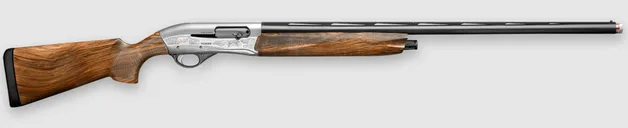 Fabarm USA L4S Grey Sporting Walnut / Silver 12 GA 28 Barrel 4-Rounds - Fabarm Usa