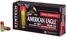 Federal Syntech Training Match .40 SW 180 Grain 50-Rounds TSJFL - Federal Premium