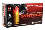 Federal American Eagle Handgun Ammo Brass 9mm 50-Rounds 124 Grain TSJRN - Federal Premium