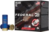 Federal All-American 12 GA-2.75 #8 Lead Shot 25-Rounds - Federal Premium