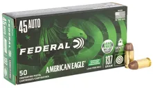 Federal American Eagle IRT .45 ACP 137-Grain 50-Rounds LF - Federal Premium
