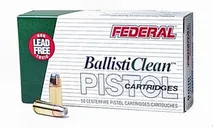 Federal BallistiClean Brass 9mm 100-Grain 50-Rounds LFF - Federal Premium
