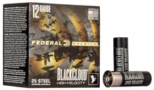 Federal Black Cloud FS 12 GA-3 1-1/8oz BB Shot 25-Rounds - Federal Premium