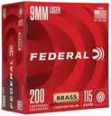 Federal Champion Brass .40 SW 180-Grain 400-Rounds Loose Bulk FMJ - Federal Premium