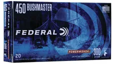 Federal Fusion Brass .450 BM 260 Grain 20-Rounds FSP - Federal Premium