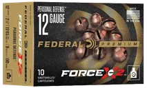 Federal Force X2 12 GA 00 Buck 10-Rounds 2.75 - Federal Premium