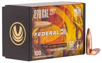 Federal Fusion Component .270 Win / .277 150 Grain 100-Count Fusion Soft Point - Federal Premium