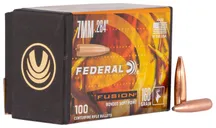 Federal Fusion Component 7mm / .284 160 Grain 100-Count Fusion Soft Point - Federal Premium