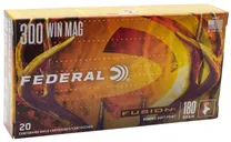 Federal Fusion Brass .300 Win 180 Grain 20-Rounds BSP - Federal Premium