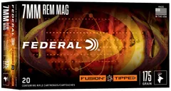Federal Fusion Brass 7mm Rem Mag 175 20-Rounds BSP - Federal Premium