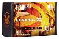 Federal Fusion 6.5 / .264 140 Grain 100-Count Fusion Soft Point - Federal Premium