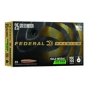 Federal Gold Medal .25 Creedmoor 135 Grain 20-Rounds SM - Federal Premium