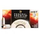 Federal LE Tactical 9mm Luger Ammunition 124 Grain 50 Rounds - Federal Premium