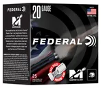 Federal Master Class 20 GA-2.75 #7.5 Lead Shot 25-Rounds - Federal Premium
