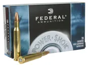 Federal Power-Shok Brass .270 Win 130-Grain 20-Rounds JSP - Federal Premium