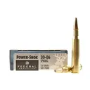 Federal Power-Shok Brass .30-06 Springfield 150Gr 20-Rounds Jacketed Soft Point - Federal Premium