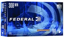 Federal Power-Shok .308 Win 180 Grain 20-Rounds JSP - Federal Premium