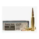 Federal PWRSHK 6.5X55 140GR SP 20rds - Federal Premium