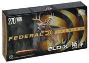 Federal Premium ELD-X Brass .270 Win 145 Grain 20-Rounds - Federal Premium