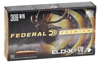 Federal Premium ELD-X Brass .308 Win 178 Grain 20-Rounds - Federal Premium