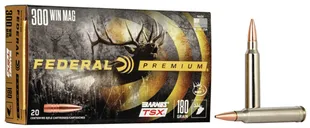Federal Premium Brass .300 Win Mag 180-Grain 20-Rounds BTSX - Federal Premium