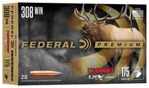 Federal Premium .308 Win 175 Grain 20-Rounds LRX - Federal Premium